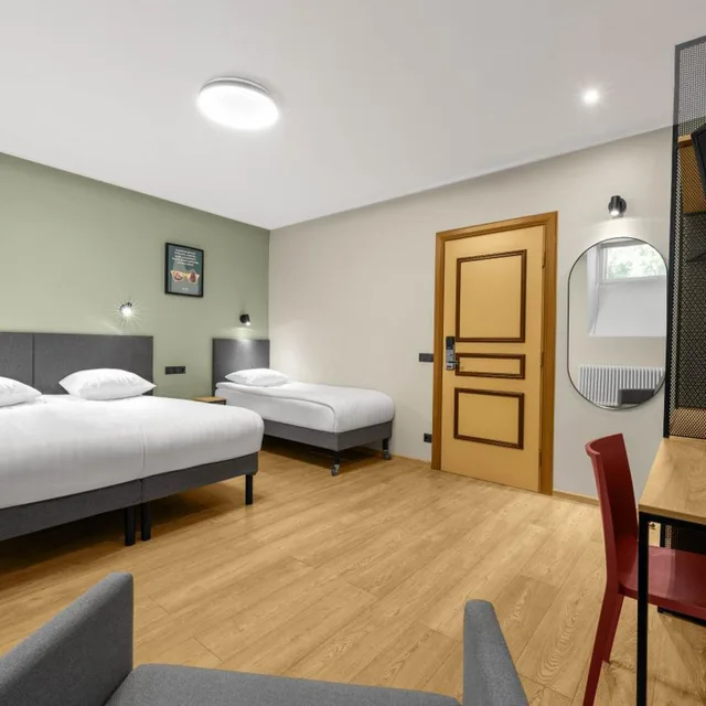 غرفة ثلاثية بسرير فردي، Rija Old Town Hotel 7/10