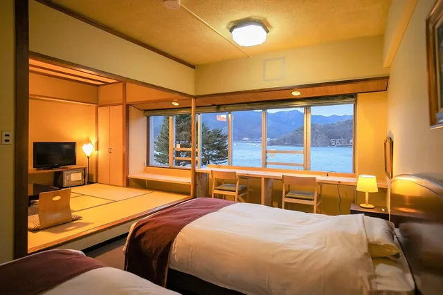 Japanese Western, Lake View, West Wing، Fuji Lake Hotel 3/3