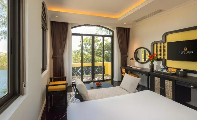 Signature, Double Bed, River View, Balcony, Nesta Hoi An Resort and Spa 1/1