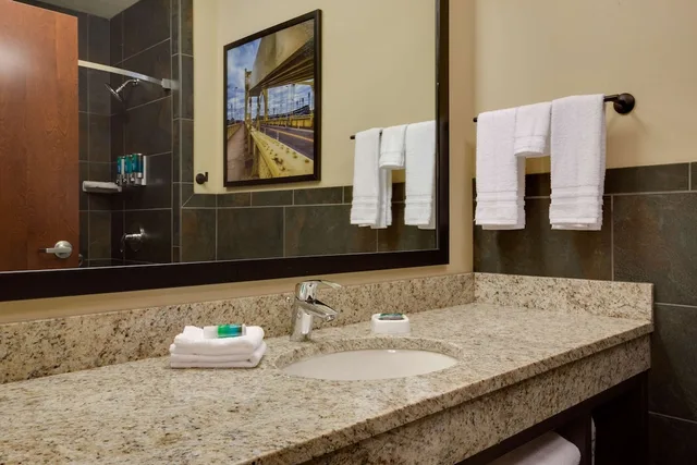 غرفة بسرير كينج في طابق مرتفع لذوي الإعاقة، Drury Plaza Hotel Pittsburgh Downtown 3/3