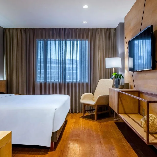 غرفة بريميوم تنفيذية بسرير كوين، Grand Mercure Sao Paulo Vila Olimpia 7/10