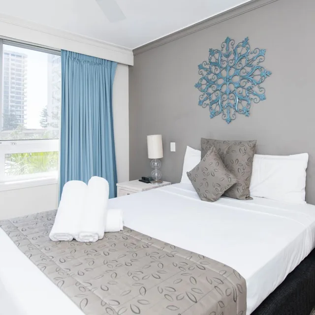 شقة بإطلالة على الحديقة بـ3 غرف نوم، La Grande Apartments Broadbeach 8/10