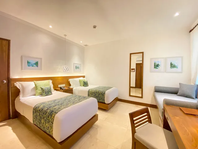 بنغل ديلوكس بسرير مزدوج بإطلالة على الحديقة، Candi Beach Resort And Spa 1/10