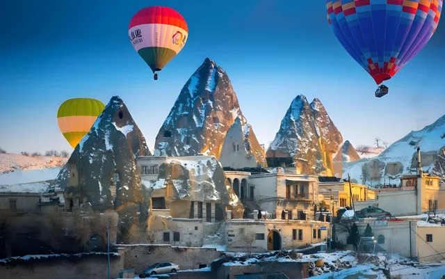 غرفة ديلوكس بشرفة، Harman Cave Hotel 2/3