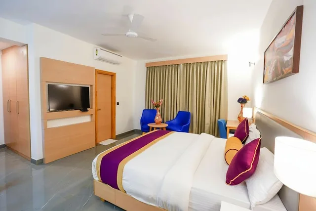 Standard, Queen Bed, No Window، Oyo Premium Anjuna Flea Market Road 6/10