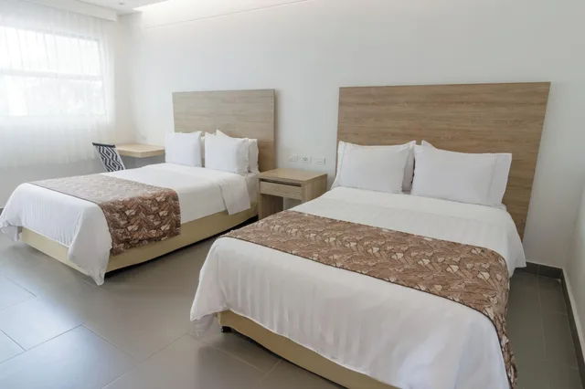 غرفة قياسية بسريرين منفصلين، Ghl Relax Hotel El Puente 2/4