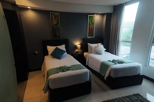 غرفة ديلوكس بسريرين منفصلين، The Pacifico Boutique Hotel 2/9