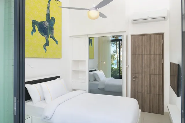 لوفت بسرير كوين وسرير فردي بإطلالة على البحر بغرفتي نوم، Cassia Bintan 3/11