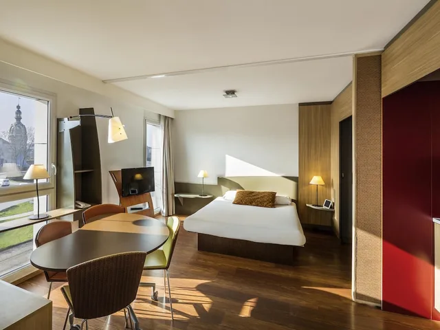 جناح استوديو بسرير مزدوج مع أريكة، Adagio Nantes Centre 1/3