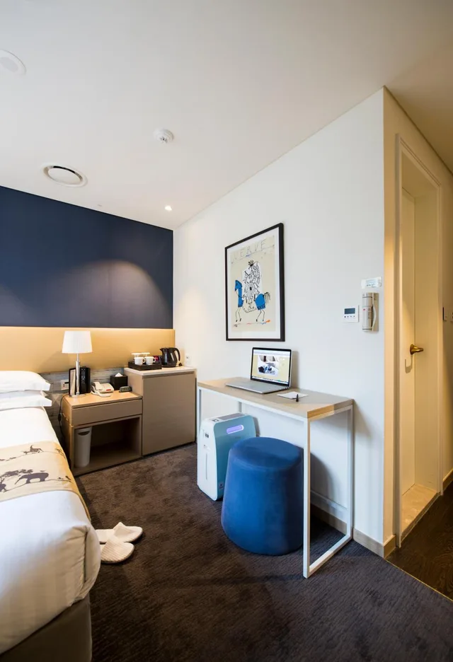 غرفة بسرير مزدوج، The Grand Hotel Myeongdong 6/8