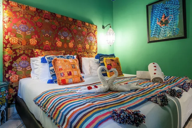 غرفة سوبيريور بسريرين منفصلين، Riad Dar Khmissa 7/8