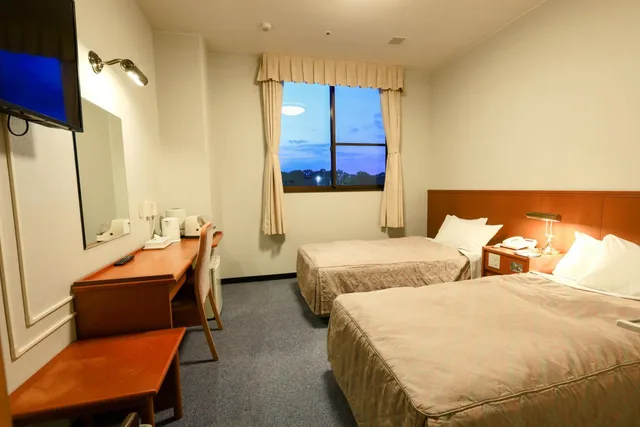 غرفة قياسية بسريرين منفصلين، Hill Hotel Sunpia Iga 1/2