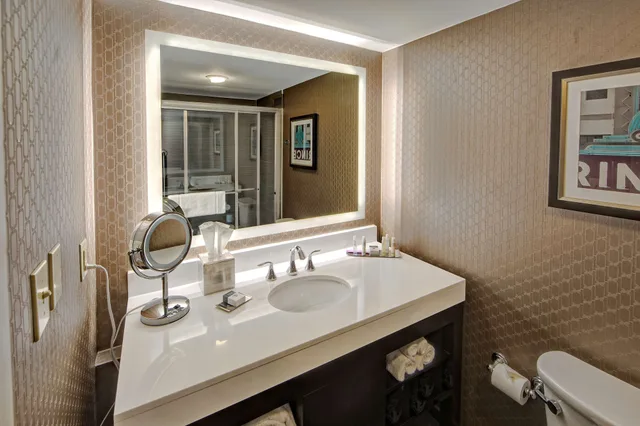 جناح بريميوم بسريرين كوين مع أريكة بمطبخ صغير، Doubletree By Hilton Hotel Decatur Riverfront 5/5