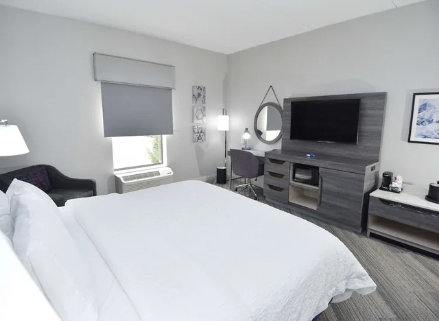 استوديو بسرير كينج، Hampton Inn Auburn Ma 1/4