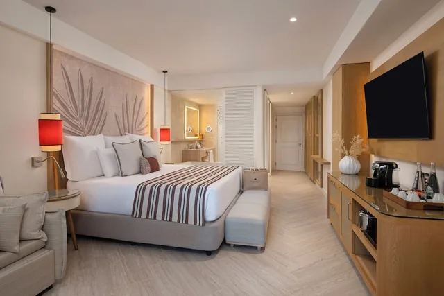 Preferred Club, Junior Suite, King Bed, Ocean View، Dreams Playa Esmeralda Resort & Spa 3/7