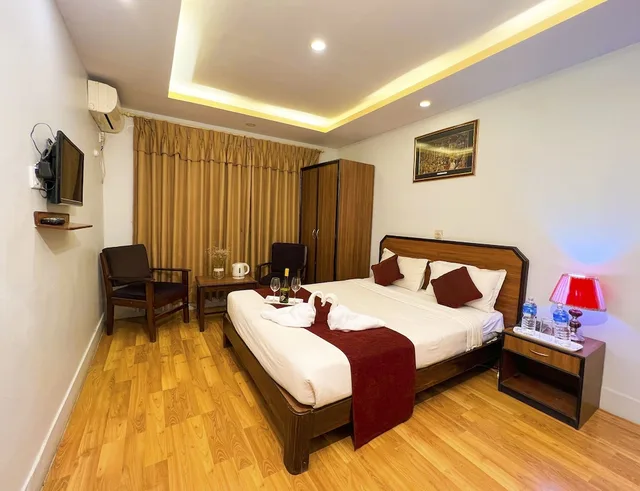 غرفة قياسية بسريرين منفصلين، Thamel Grand Hotel 10/10