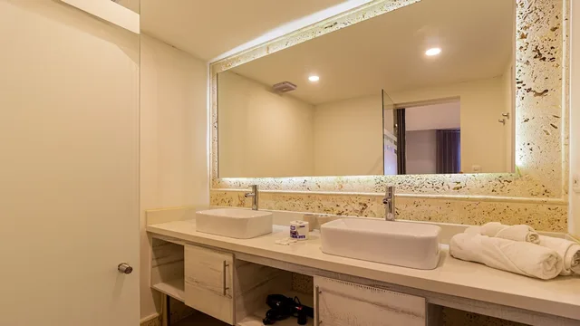 جناح ديلوكس بسريرين مزدوجين مع أريكة، Cartagena Suites de Manga 10/10