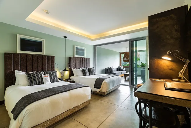 غرفة قياسية بسريرين مزدوجين، The Charlee Hotel 5/10