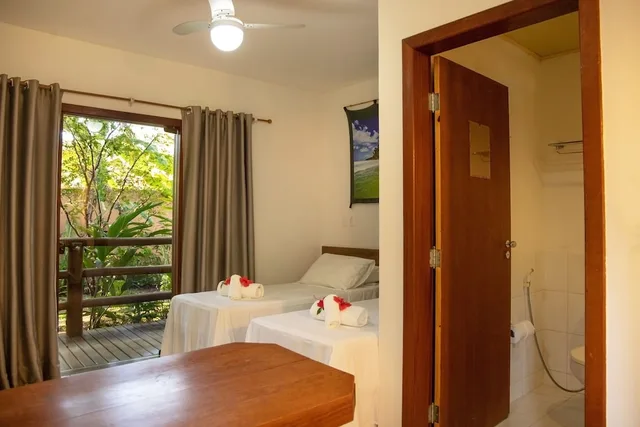 Room, Double Bed, Balcony, POUSADA VILA DO DENGO 7/9