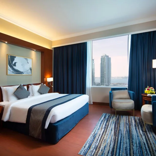 جناح تنفيذي بإطلالة على البحر، Retaj Al Rayyan Hotel 3/10