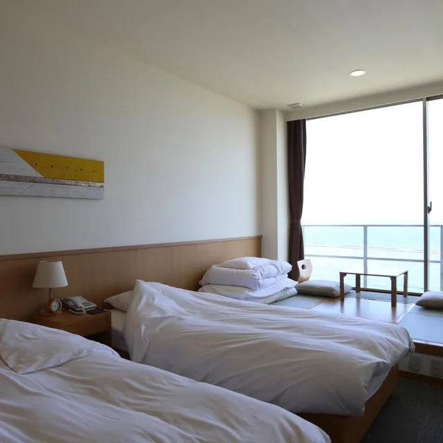 غرفة ثلاثية بإطلالة على البحر، Bayside Square Kaike Hotel 2/4