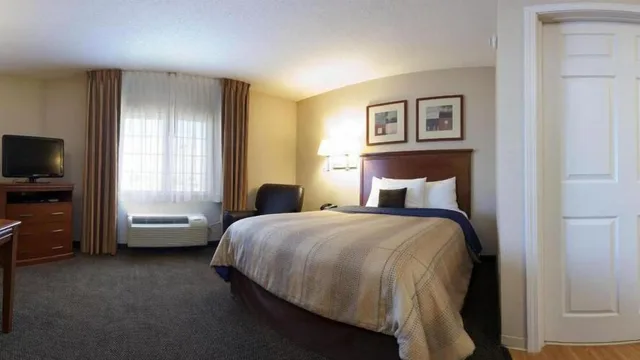 جناح بسرير كينج بغرفة نوم واحدة مع أريكة، Candlewood Suites New Bern 4/6