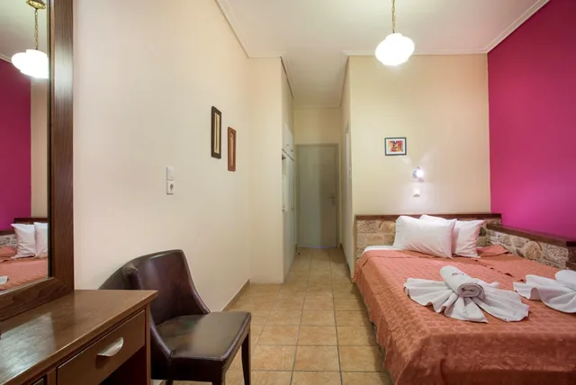 غرفة اقتصادية بسرير مزدوج أو سريرين منفصلين، Aktaion Hotel 8/10