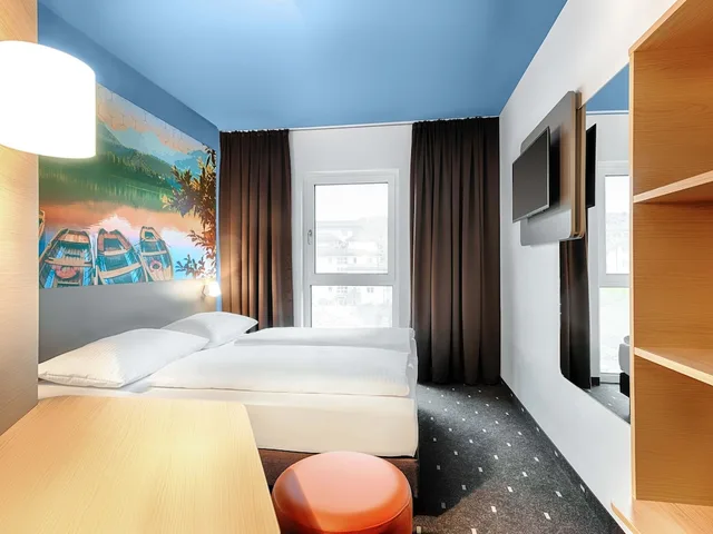 غرفة بسريرين منفصلين، B&B Hotel Kempten 5/9
