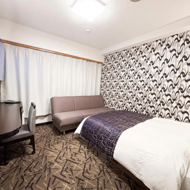 غرفة سوبيريور بسرير مزدوج، Apa Hotel Kitakami-Ekinishi 2/4