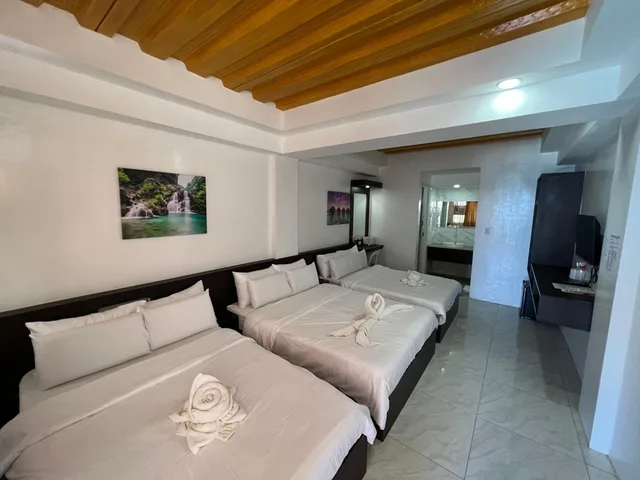 جناح عائلي ديلوكس بسريرين مزدوجين، Ging-Ging Hotel & Resort 1/1