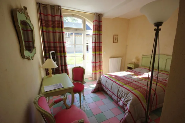 غرفة قياسية بسريرين منفصلين، Chateau Les Muids 1/2