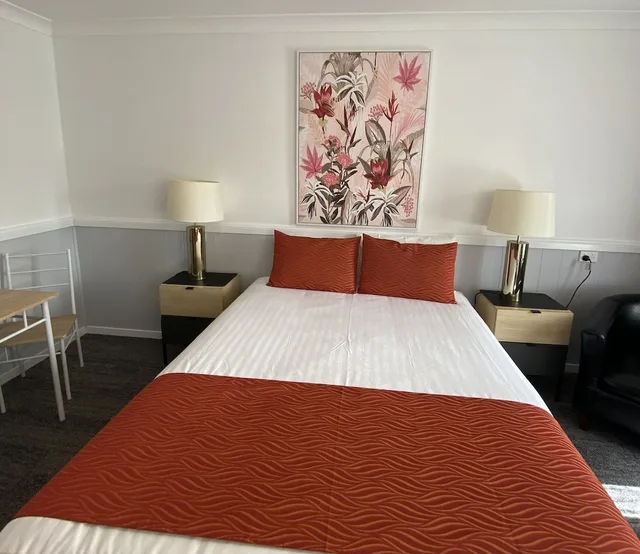 غرفة ديلوكس بسرير كوين، Centre Point Mid City Motor Inn 6/7