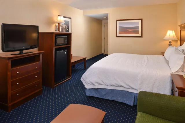 غرفة بسرير كينج، Hampton Inn & Suites Fredericksburg South 3/4