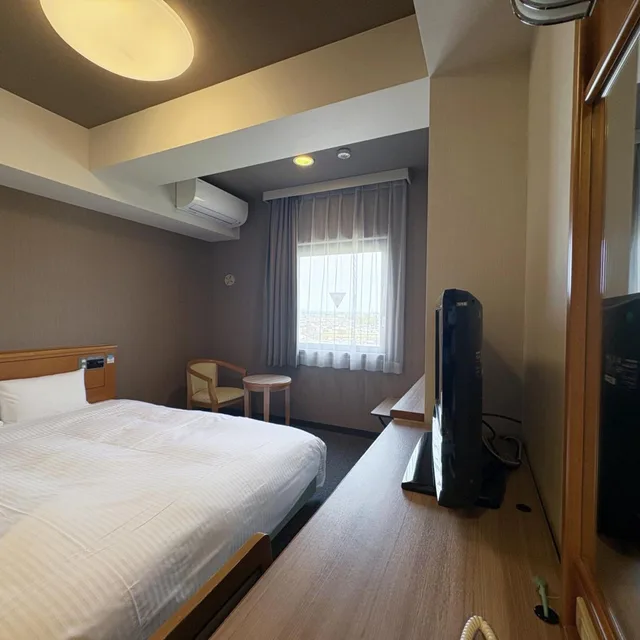 غرفة بسرير مزدوج للمدخنين، Hotel Route Inn Nishinasuno 2/6