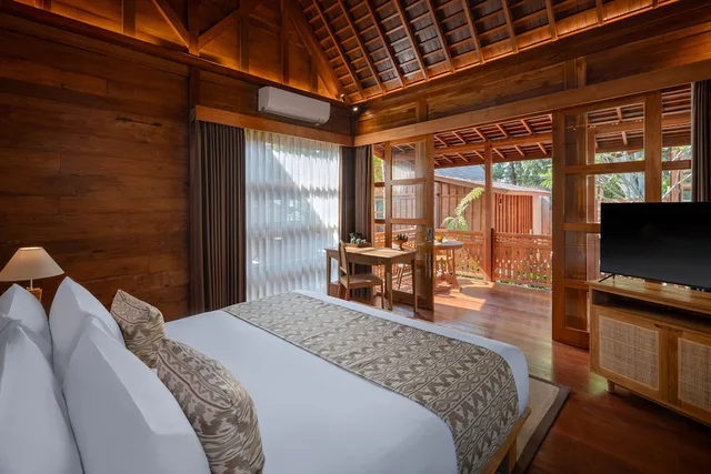 Wooden, Deluxe, King Bed، Unagi Wooden Villas by Emana 1/4