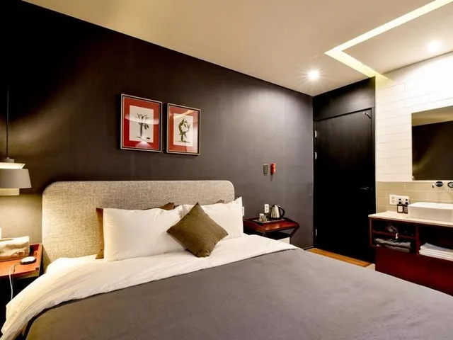 غرفة قياسية بسرير مزدوج، Brown Dot Hotel Yangjeong 1/8