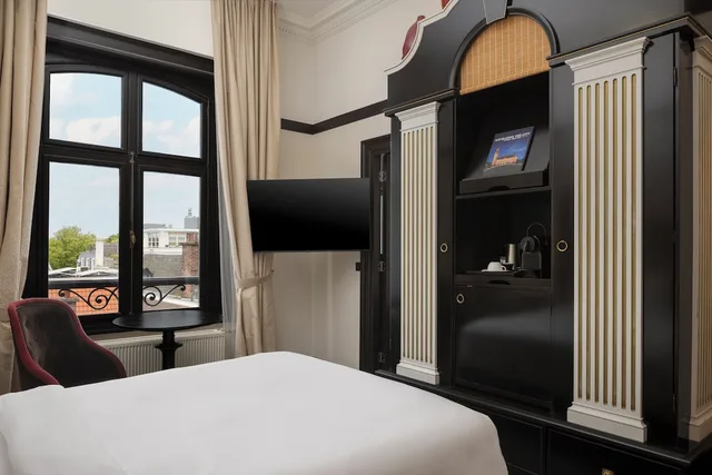 غرفة ديلوكس بسرير كينج، Hotel Des Indes The Hague The Leading Hotels of the World 3/10