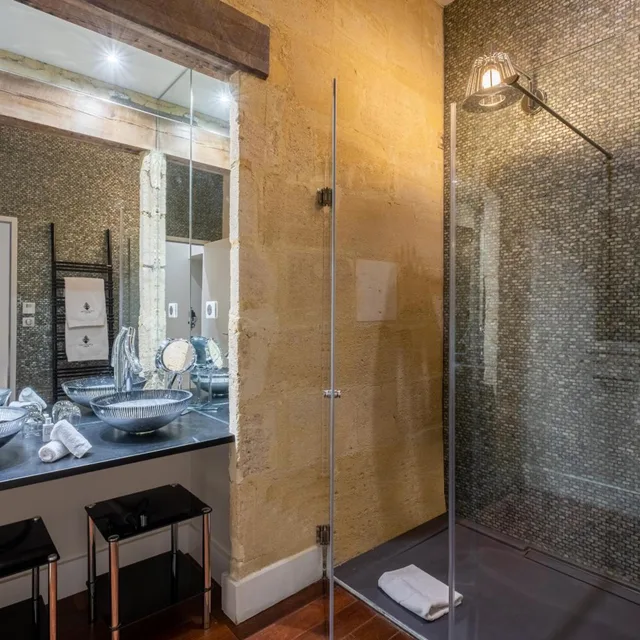 جناح بشرفة بجاكوزي، Hotel Le Palais Gallien 7/8