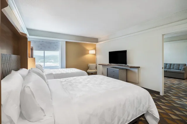 جناح بسريرين كوين مع أريكة، Holiday Inn Suites Pittsfield Berkshires 1/4