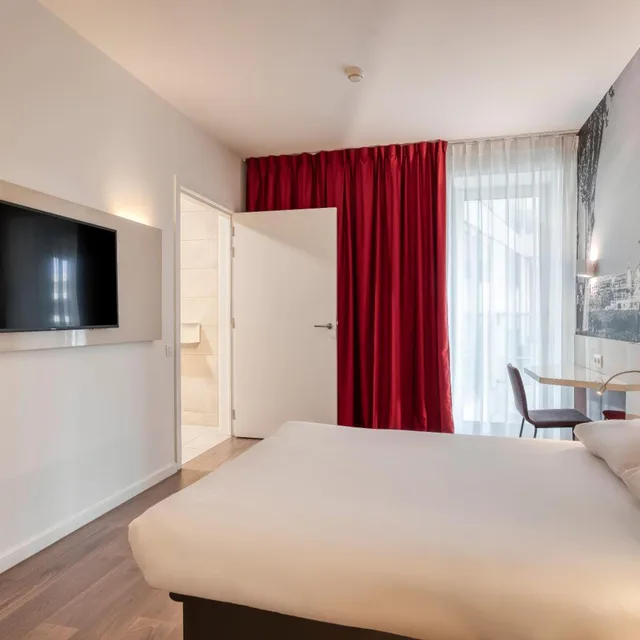غرفة بسرير مزدوج لذوي الإعاقة، B&B Hotel Antwerpen Zuid 2/4