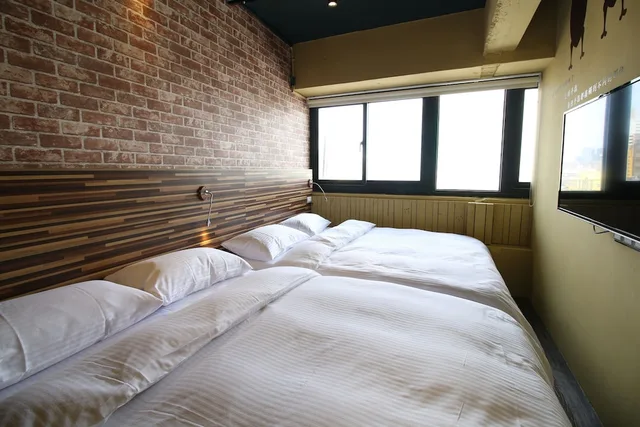 غرفة بزنس رباعية بسريرين مزدوجين، R10 Eco Hotel 9/10