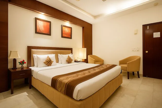 غرفة ديلوكس بسرير مزدوج، HOTEL TJS ROYALE 9/10
