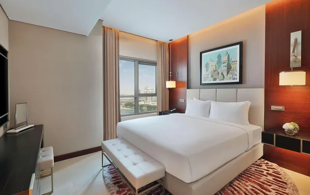 1 Bedroom, Suite, Partial Sea View, No Balcony، Hilton Doha The Pearl Residences 1/2
