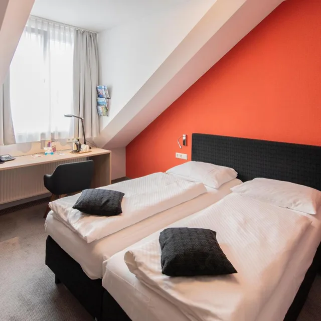 غرفة اقتصادية بسرير مزدوج، mD-Hotel Aigner 7/10