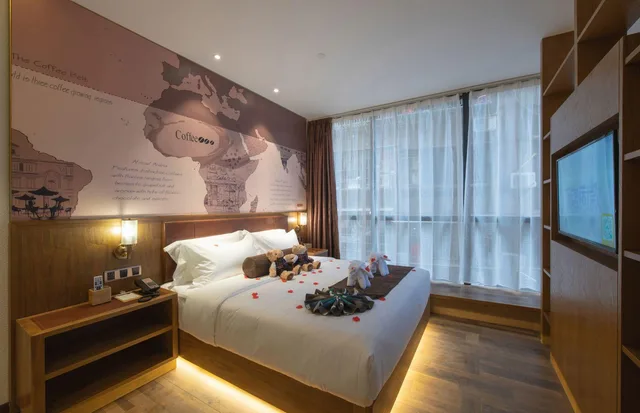 غرفة بسرير مزدوج، James Joyce Coffetel Hotel (Guangzhou Beijing Road Metro Station Pedestrian Street) 1/1