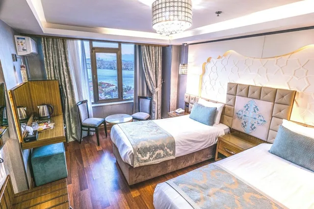 غرفة سوبيريور بإطلالة على البحر بشرفة، Grand Star Hotel Bosphorus 10/10