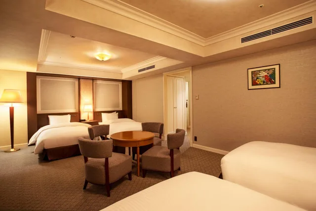 غرفة رباعية بدون إطلالة، Shiroyama Hotel Kagoshima 1/1