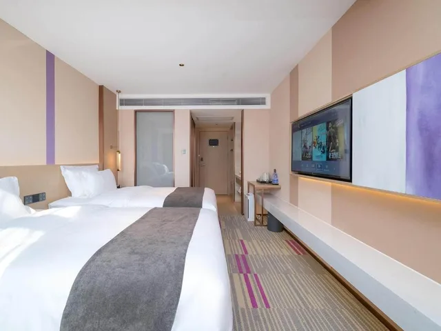 غرفة بزنس بسريرين منفصلين، Lavande Hotel (Beijing South Railway Station Shiliuzhuang Subway Station) 2/6