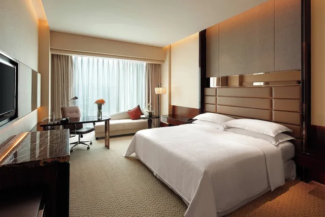 غرفة كلوب ركنية بسرير كينج، Sheraton Hefei Xinzhan Hotel 1/2