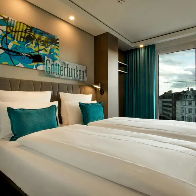 غرفة قياسية بسرير مزدوج، Hotel Motel One Bonn-Beethoven 2/7